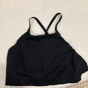 NWOT Outdoor voices Women's Black Strappy Bralette